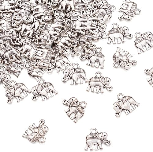 Craftdady Colgantes de aleación antigua de estilo tibetano, suministros para hacer joyas, Metal