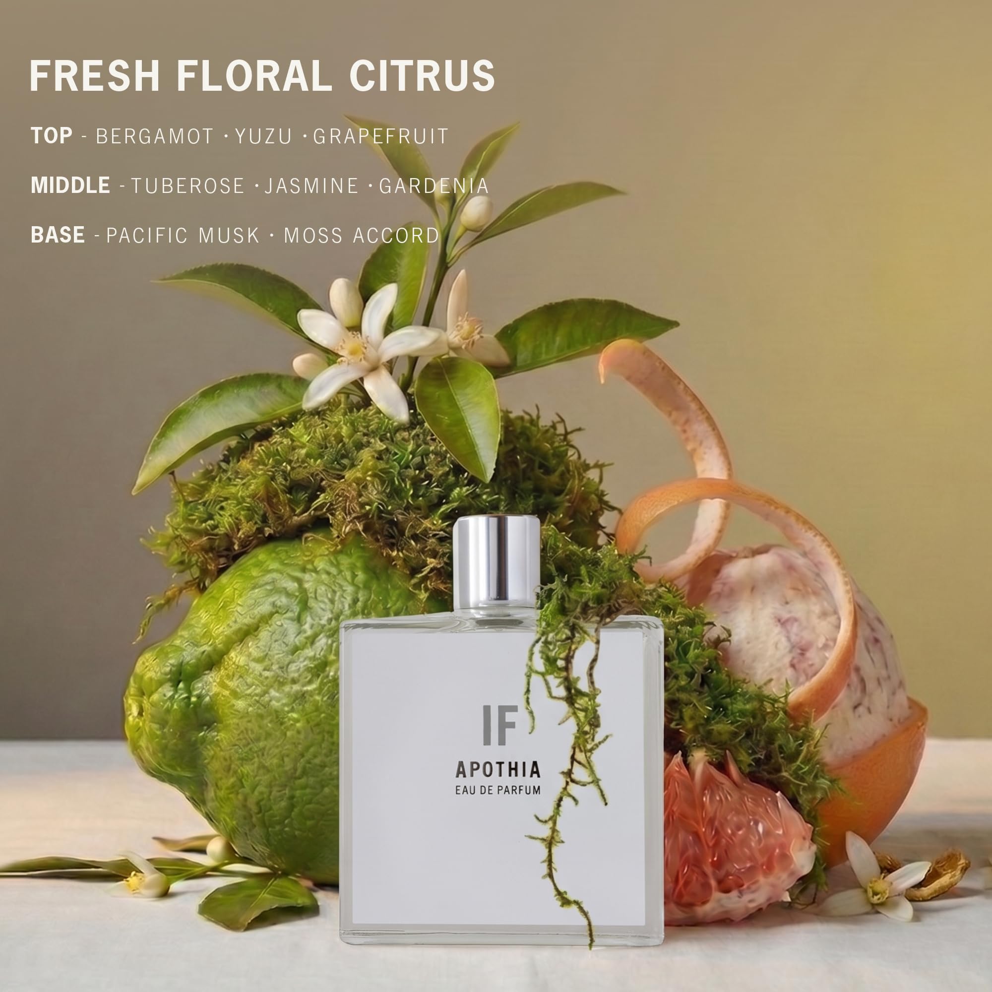 Amazon.com : APOTHIA Eau de Parfum | IF | Bergamot, Gardenia