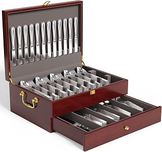 Mahogany Wood Silverware Storage Box2Layer Lahore, Karachi - Pakistan