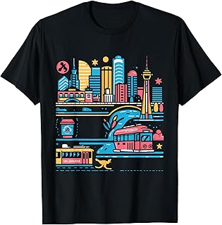 Pop Art Melbourne Australia T-Shirt