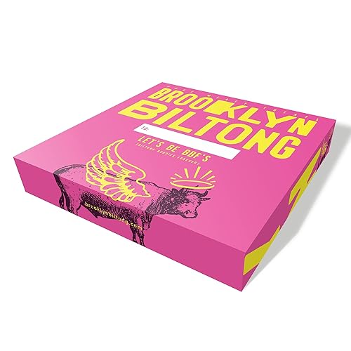 Miniatura 2 de Brooklyn Biltong - CARNIVORE - Caja de aperitivos de regalo navideño carne de res alimentada con pasto seca al aire carne seca sudafricana - Whole30