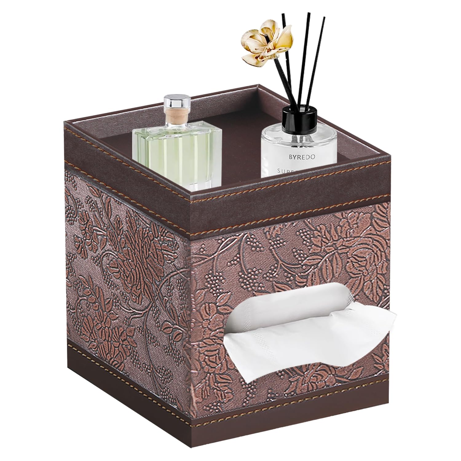 Porte-mouchoirs décoratifs et organiseur de table pour salon moderne