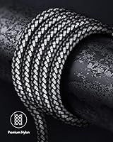 Vista 8 de JALIXI Cable USB C de 20 pies / 19.7 ft, cable USB A a USB C de carga rápida, cable de carga tipo C trenzado para iPhone 17 16 15, Galaxy, Pixel
