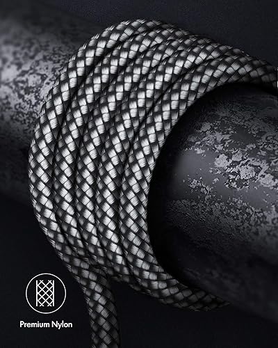 Miniatura 8 de JALIXI Cable USB C extralargo de 20 pies, USB A a tipo C, cable de carga trenzado de nailon de alta calidad compatible con controlador