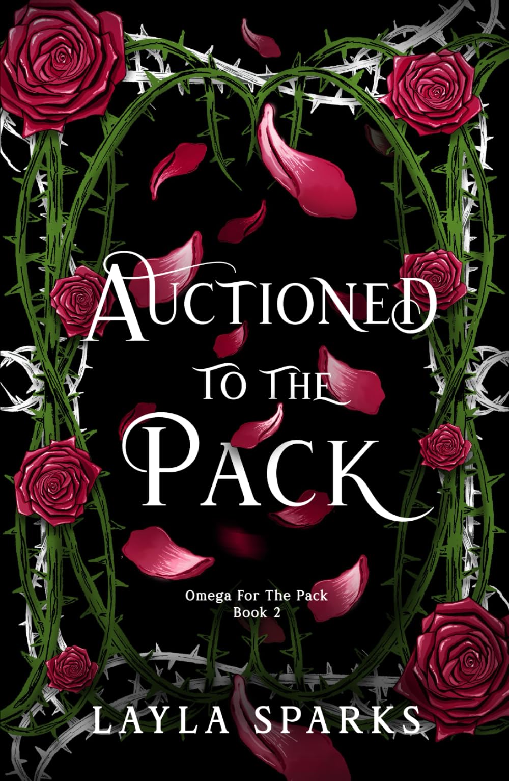 Auctioned to The Pack: Dark Omegaverse Why Choose Romance (Howl's Edge Island: Omega For The Pack)