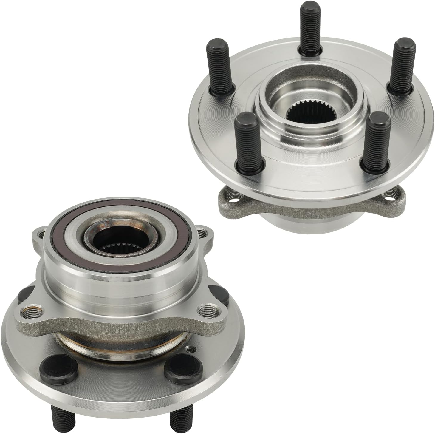 KAX 513293 2PCS Front Wheel Hub Bearing Compatible with Honda Odyssey 2011-2017,5 Lugs Wheel Bearing and Hub Assembly