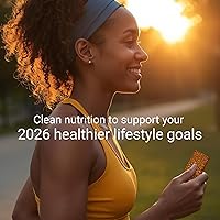 Vista 3 de Kate's Real Food Barras de granola orgánicas, chocolate con mantequilla de maní y leche (2.2 onzas, paquete de 12) barras energéticas orgánicas