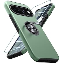 JAME for Google Pixel 9 Pro XL Case Ring Stand Shockproof Slim Phone Case
