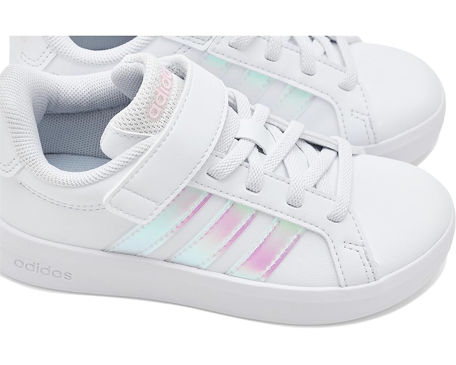 adidas Kids Grand Court 3.0 El Shoes (Little Kid) - Right View