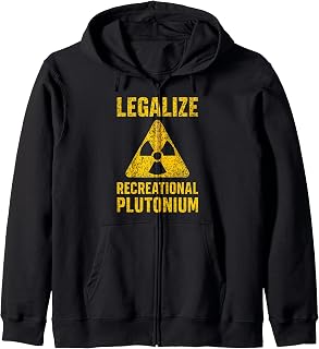 Plutonium Meme Science Physical Nuclear Energy Funny Gift Zip Hoodie