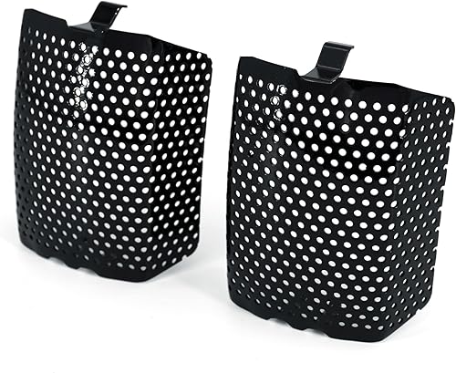 Miniatura 2 de Americruise - 1 par de protectores de freno de pinza delantera negra para Harley Touring, Road King, Electra Street Glide FLHT, FLHX y modelos