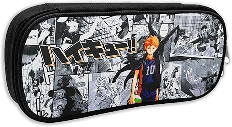 Amazon Co Jp ペンケース ハイキュー 筆箱 Chic学生用 ふでばこ おしゃれ 文具ケース 中学生筆入れ 多機能の 矢立て 小物入れ 携帯用 鉛筆ホルダー 収納ポーチ 同人まんがhobby プレゼント ホーム キッチン