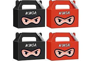 ZOIIWA Ninja Paper Party Favors Bags