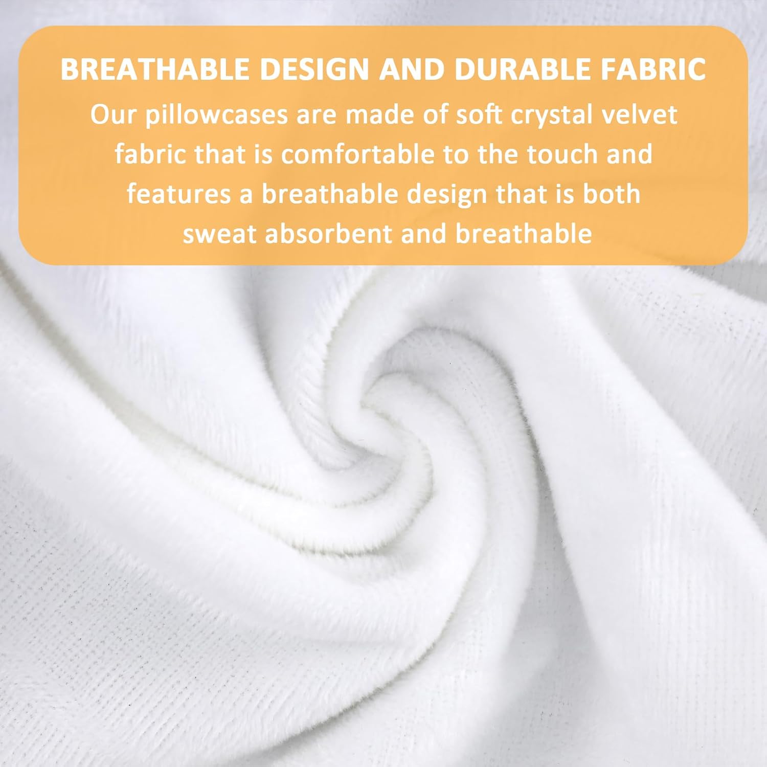 Larrel 2PCS Cervical Neck Roll Pillow Cover, White Neck Roll Pillow Cover with Zipper, Round Neck-Pillow Case for Cylindrical Pillow-Cushion, 16x8.3 Inch Soft Bolster Pillowcases for House Home Decor - Image 6