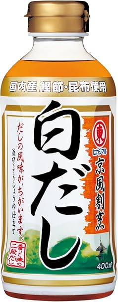Amazon ヒガシマル醤油 京風割烹 白だし 400ml 3本 ヒガシマル醤油 和風だし 通販