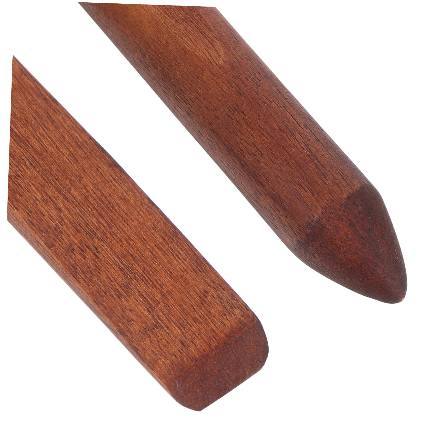 Varillas de Madera de Acacia para Mezclar Pan 3 Piezas Marrón