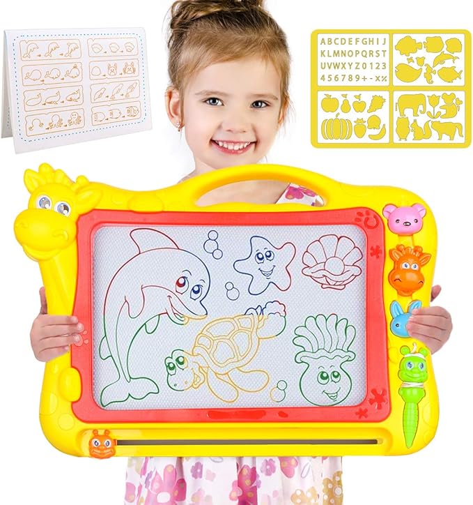 Drawing Board, 12.8 Inch Drawing Area Colorful