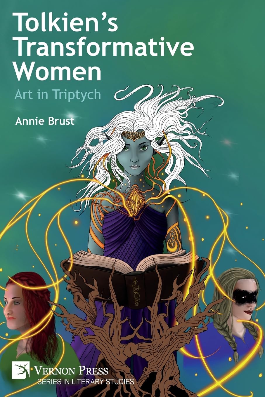 Cover of Tolkien's Transformative Women: Art in Triptych