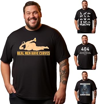Big and Tall Men T Shirts Graphic Tee Shirt Casual Fashion Short Sleeve Plus Size Shirt Tshirts for Men T0 5DAR 021P