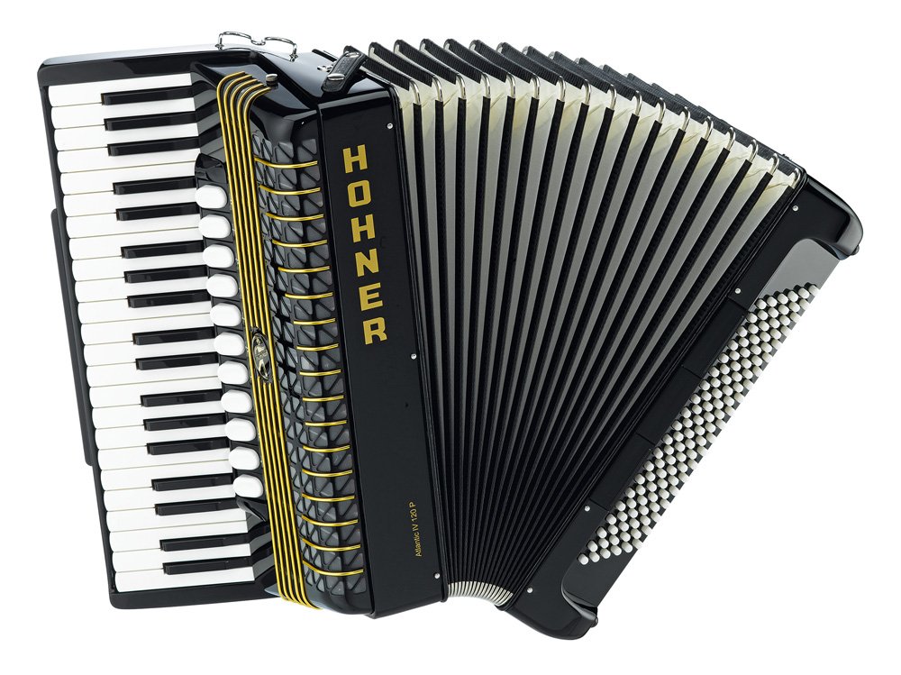 Amazon.com: Hohner Atlantic IV - Acordeón de piano de doble octava
