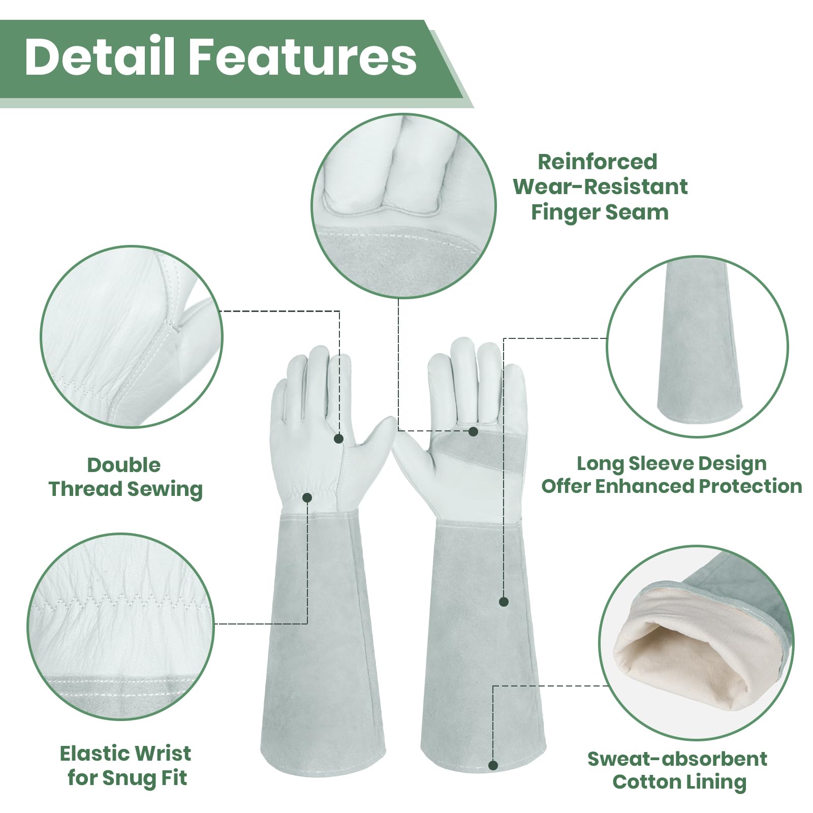 Guanti Da Giardino Taglia 7-11 Guanti Da Lavoro MaxiFlex - 5 Paia - Foto 7