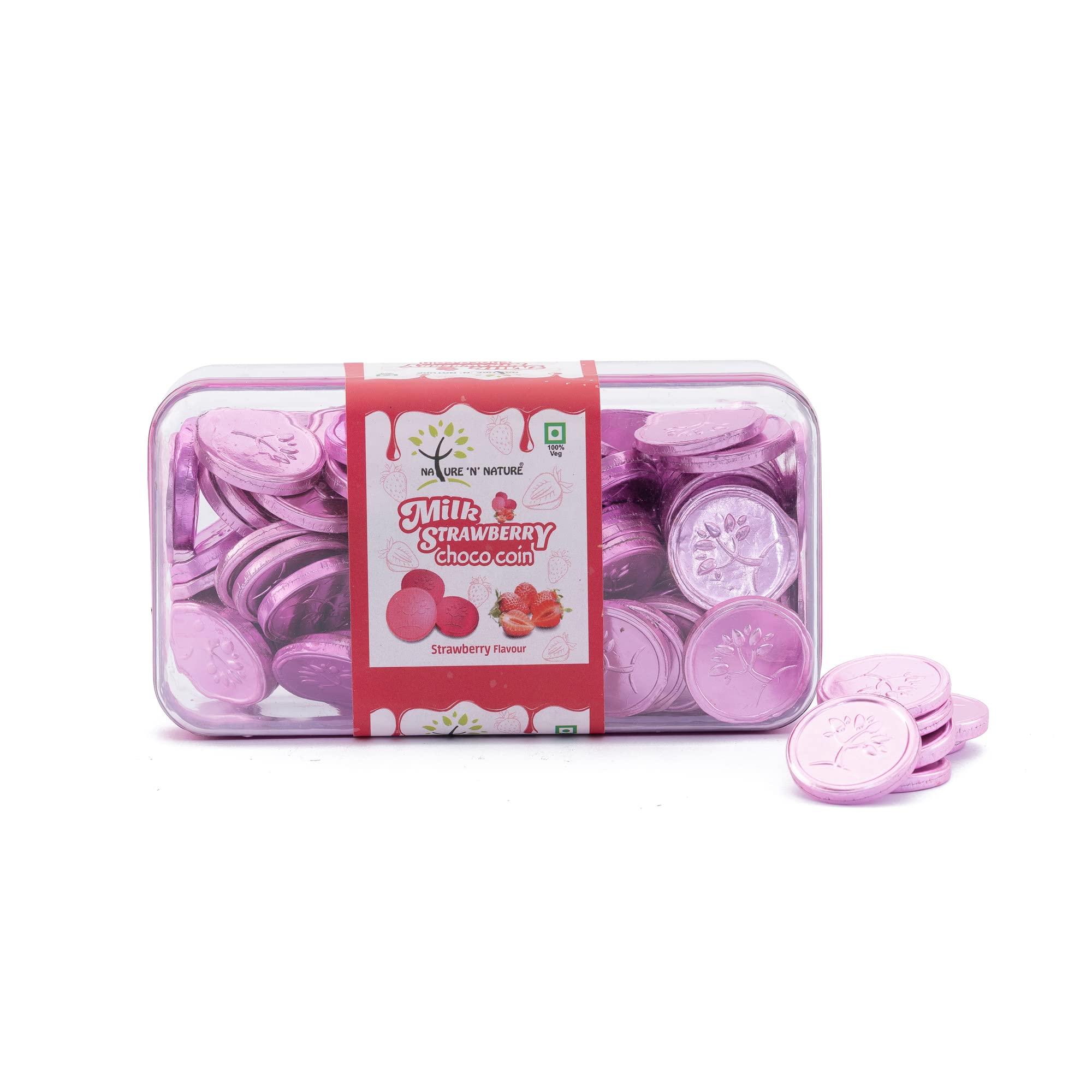 NATURE N NATURE Pink Coin Strawberry Milk Chocolates, 18gms Rectangle Giftpack, Coin Chocolate Gifts for Holi, Rakhi, Diwali, Anniversary, Birthday, Christmas, Valentines (B07J1GWHVH) Amazon Price History, Amazon Price Tracker