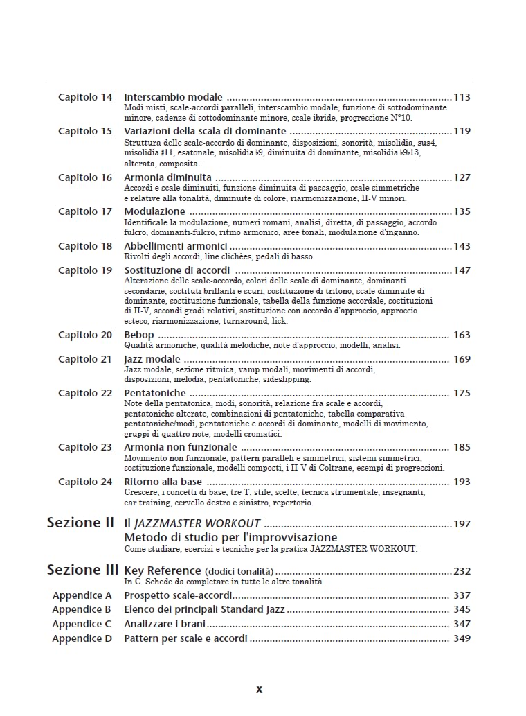 Jazzmaster cookbook. Teoria e improvvisazione jazz