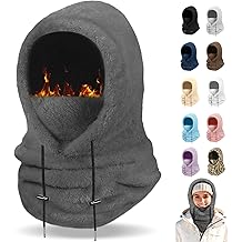 Winter Balaclava Ski Mask: Windproof Fleece Warm Face Cover Hood for Men Women Snowboarding Skiing Hiking Cycling