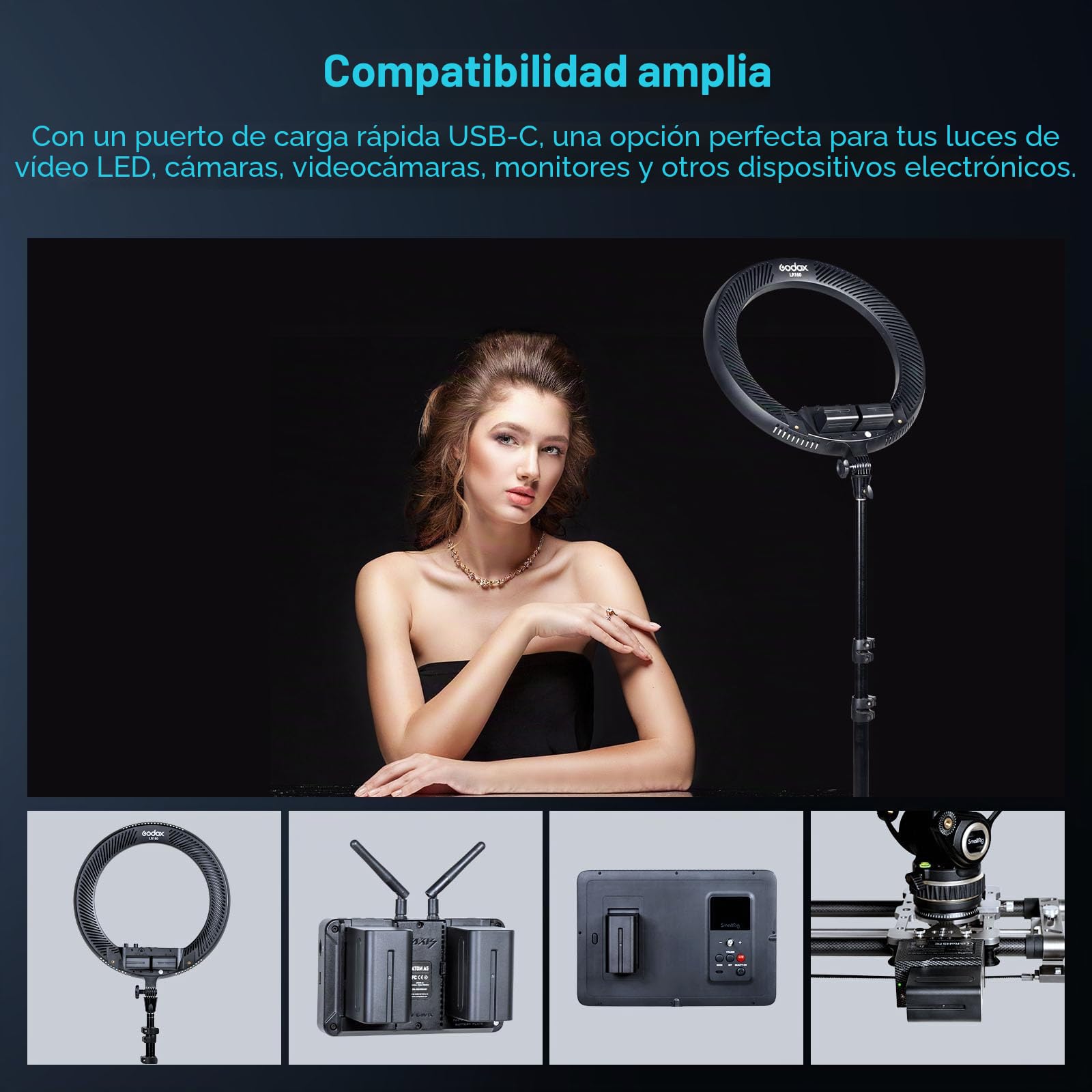 SMALLRIG Batería 7800 mAh Compatible con NP-F970 y Cargador, para Batería Sony NP-F970 (2Pack, Puerto USB Doble), para Sony NP-F970 NP-F960 NP-F950 NP-F930 NP-F770 NP-F750 NP-F550 NP-F570-3823