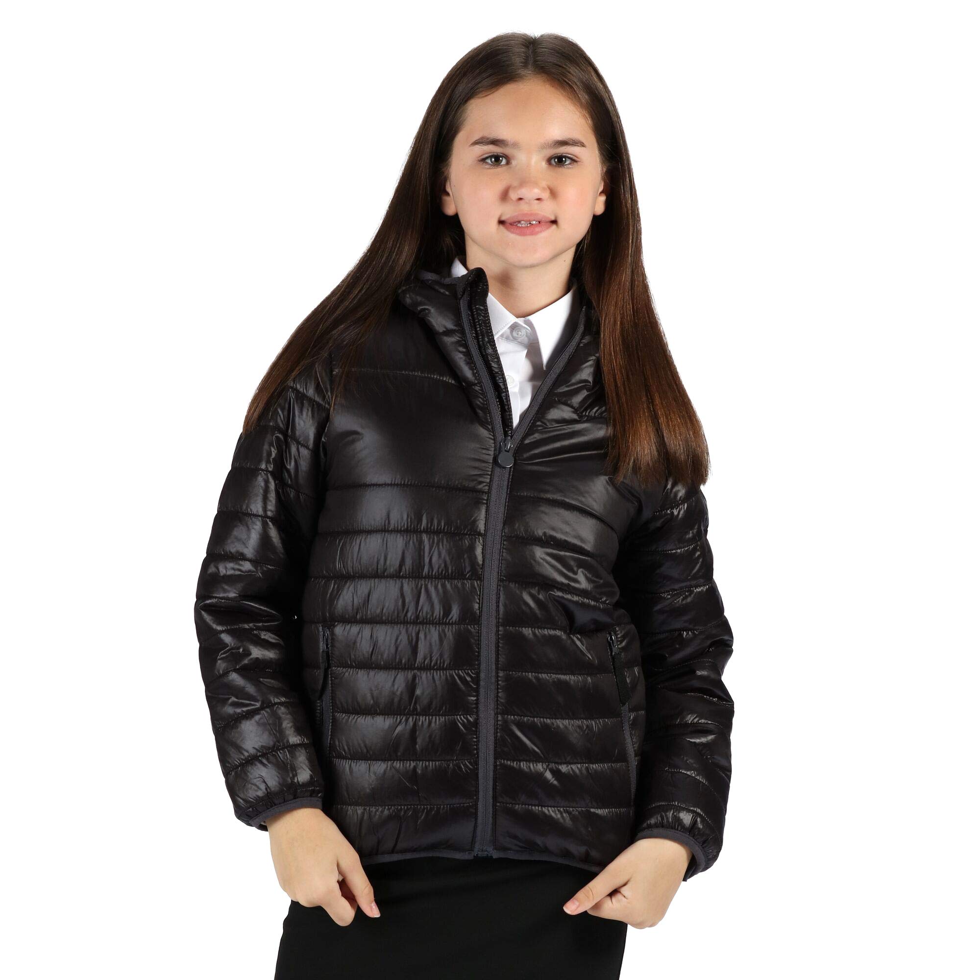 Regatta Kids Stormforce Jacket - 7-8 Years - Black