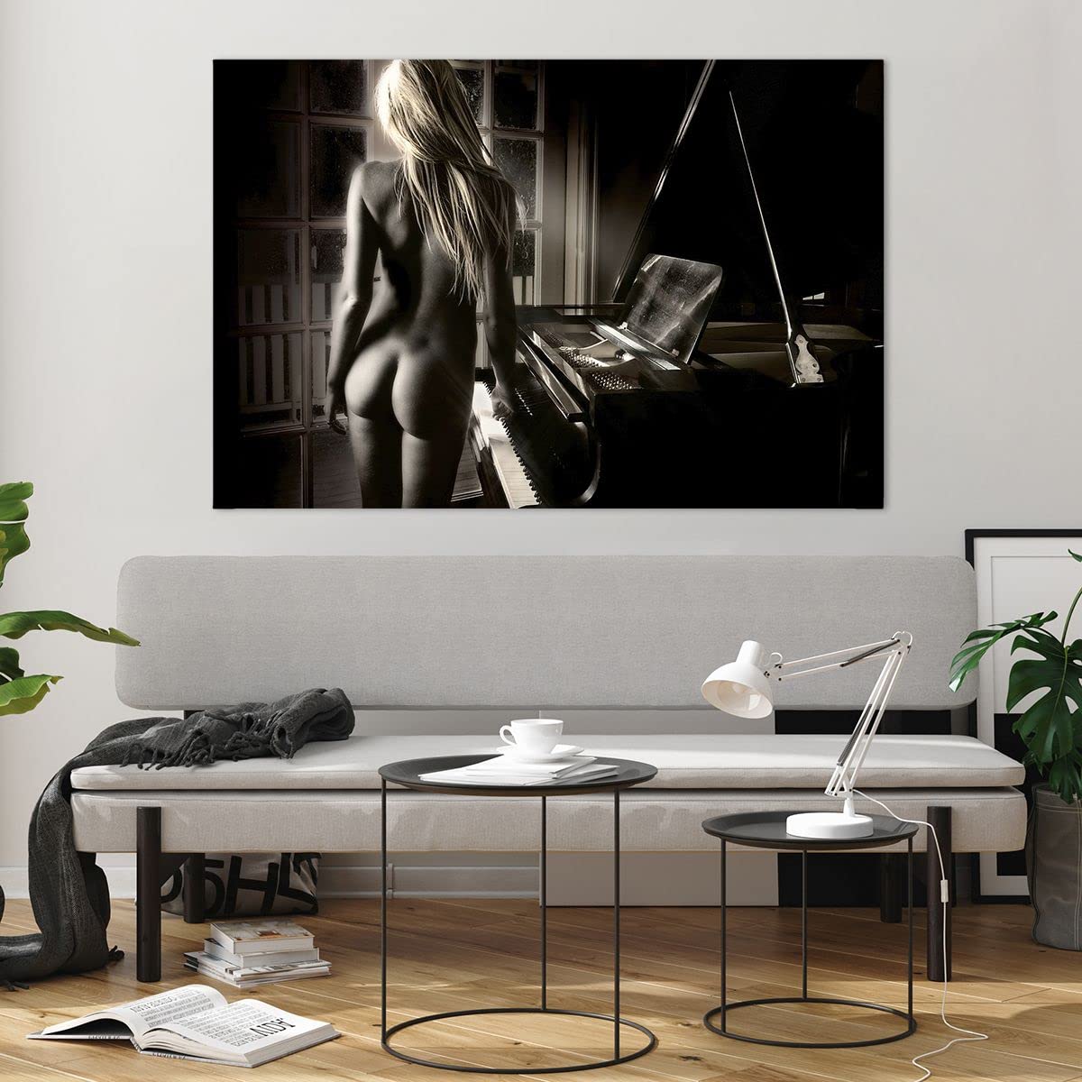Impression sur Verre 120x80cm Tableaux Eye Butterflys fantaisie imagination