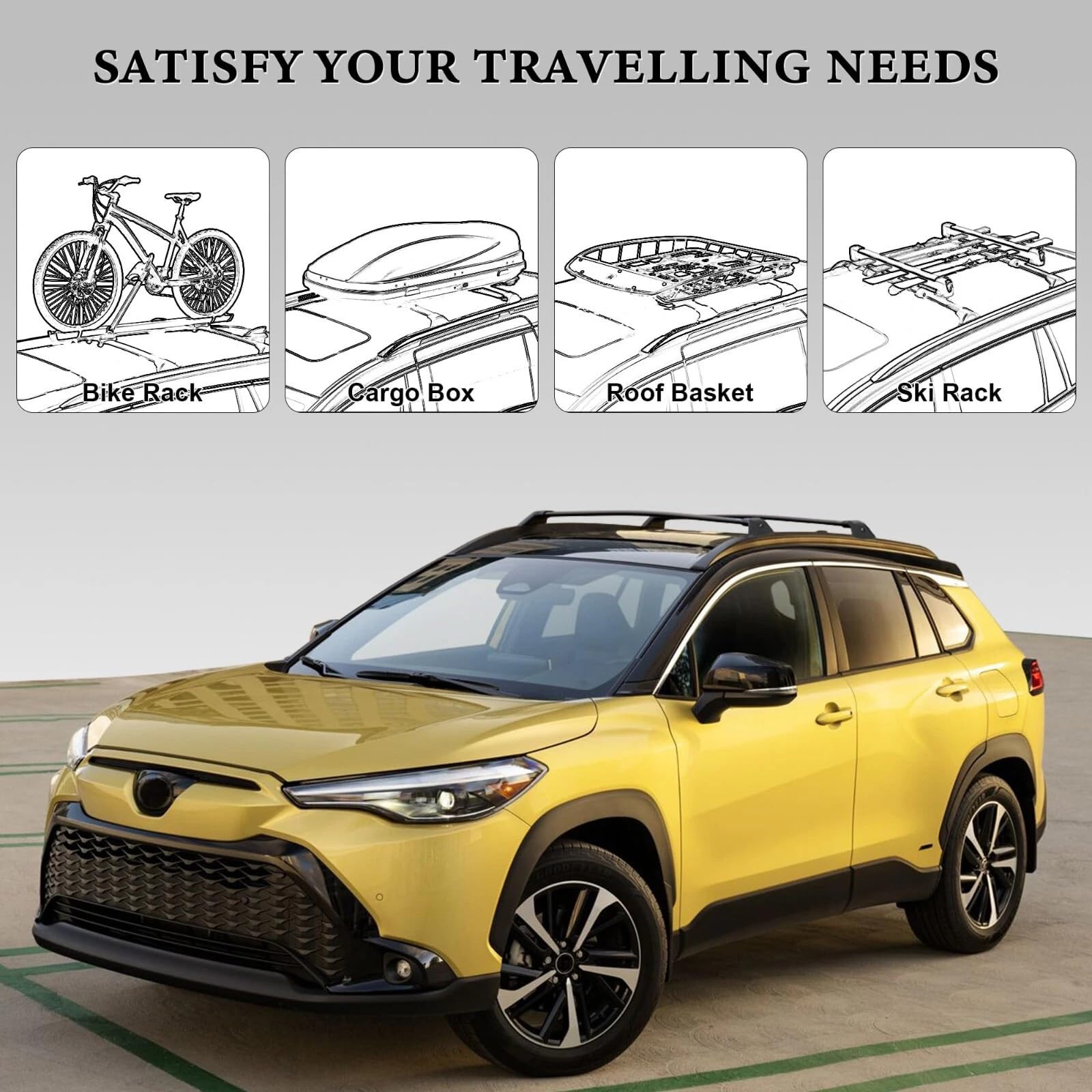 Cargo Box Toyota Corolla Roof Rack Cargo Boxes Chevy Avalanche