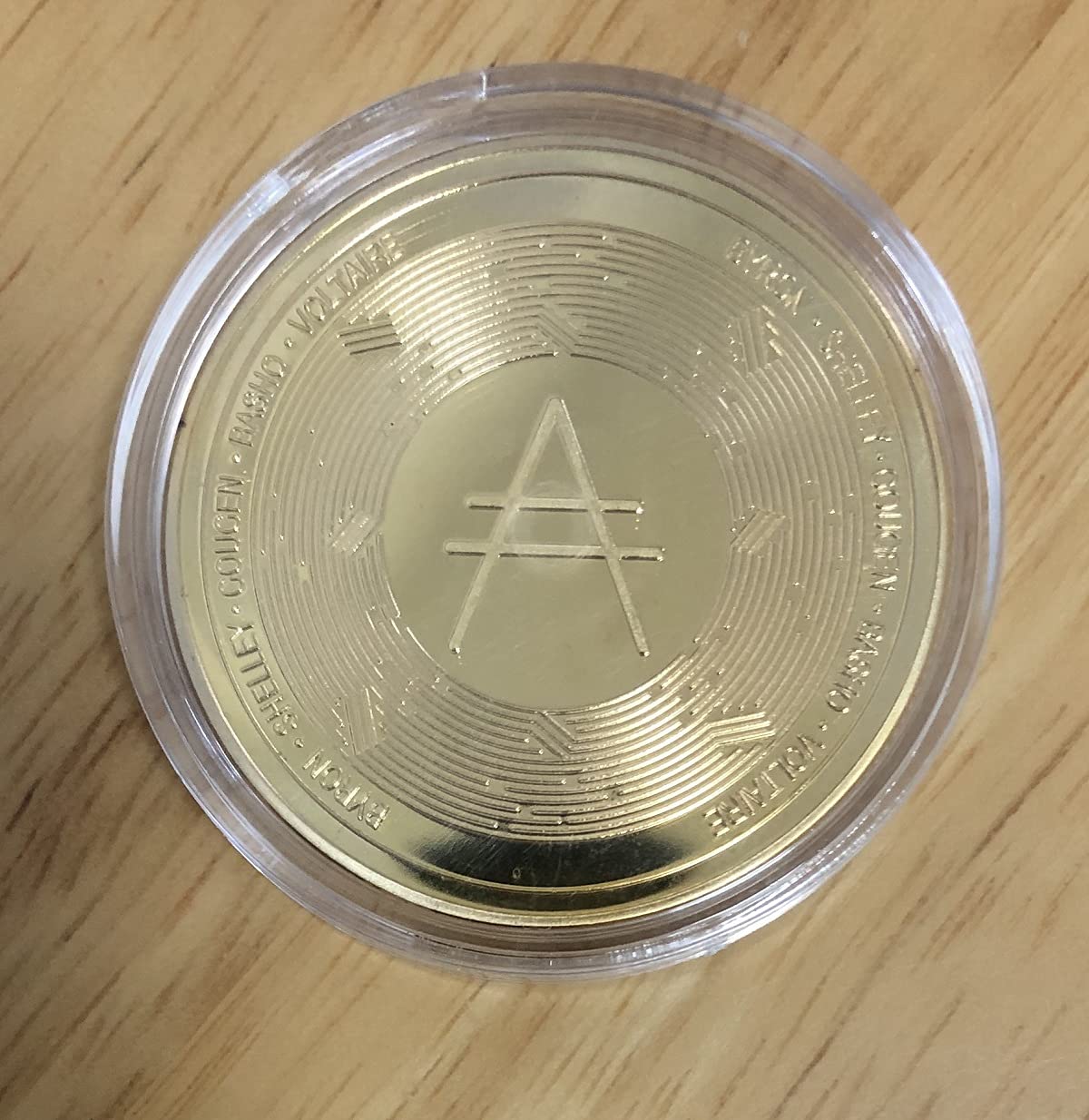 Lot de 2 pièces de monnaie Cardano ADA crypto pièces de monnaie préférée  Iota : Amazon.fr: Jeux et Jouets