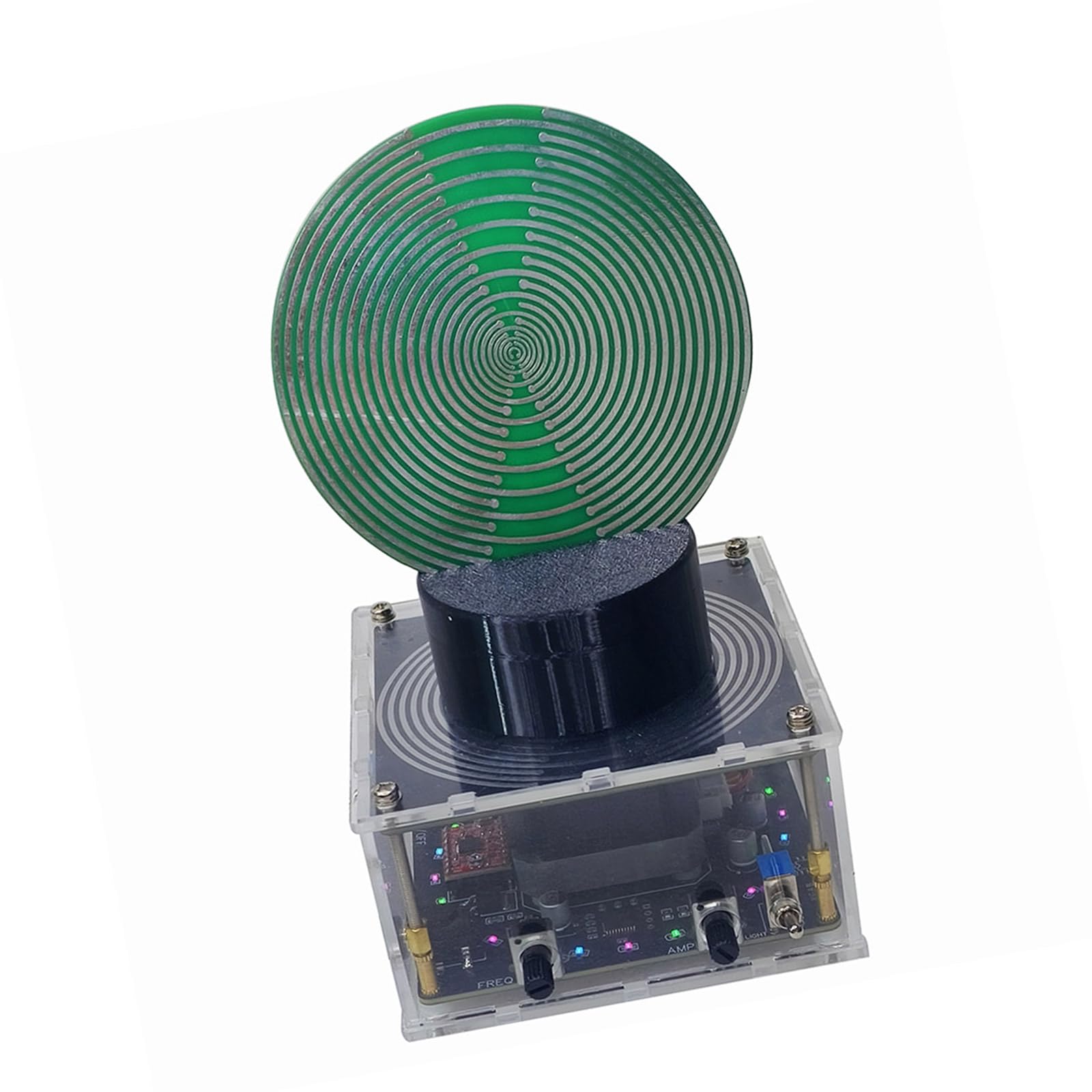 Activadores de energía de automatización con motor, rotación de 360 grados, ondas electromagnéticas, mejora de oscilación, cuerpo de disco, kit de oscilación científica