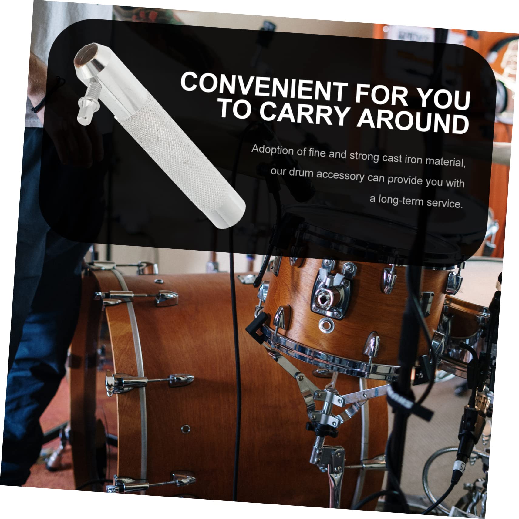 ULDIGI Drum Cymbal Weight Kit Sturdy Drum Accessory for and Percussion Instruments