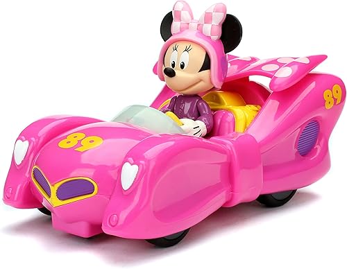 Miniatura 6 de Jada Toys Disney Mickey & The Roadster Racers RC/Radio Control Vehículo de juguete, rosa intenso