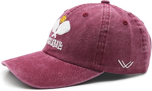 Miniatura 4 de Waldeal Gorra de béisbol de pickleball para hombres y mujeres, ajustable, lavada, estilo vintage