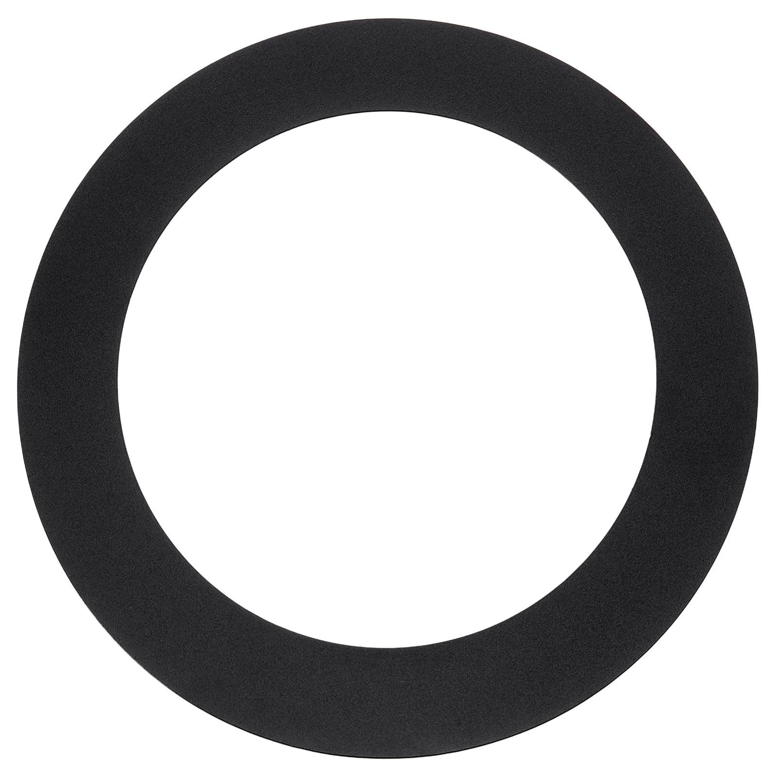sourcing map Goof Rings for 6" Recessed Light 6.3" ID 8.7" OD Matte Black