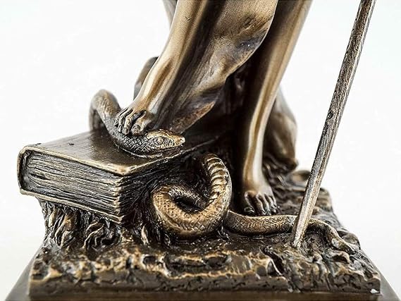JFSM INC. Blind Lady Justice Statue Sculpture - Greek Roman Goddess of Justice