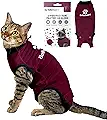 Bellyguard Cat Recovery Suit for Female and Male, Cat Surgery Suit Alternative, Onesie for After Spay Care, Post-Surgery Protective Body Cover for Feline and Kitten Healing - product image