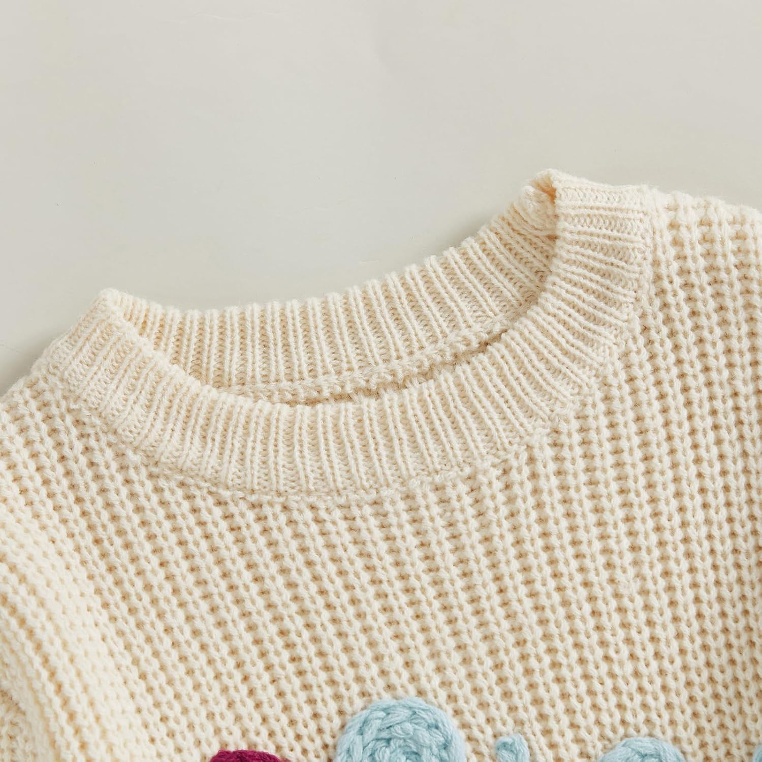 Newborn Baby Girl Boy Sweater Cute One Balloon Knit Pullover Sweatshirt Romper Infant First Birthday Outfit - Image 6