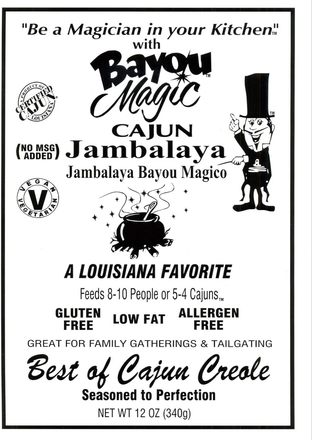 Bayou Magic Cajun Jambalaya Mix (12 Pack(tm)