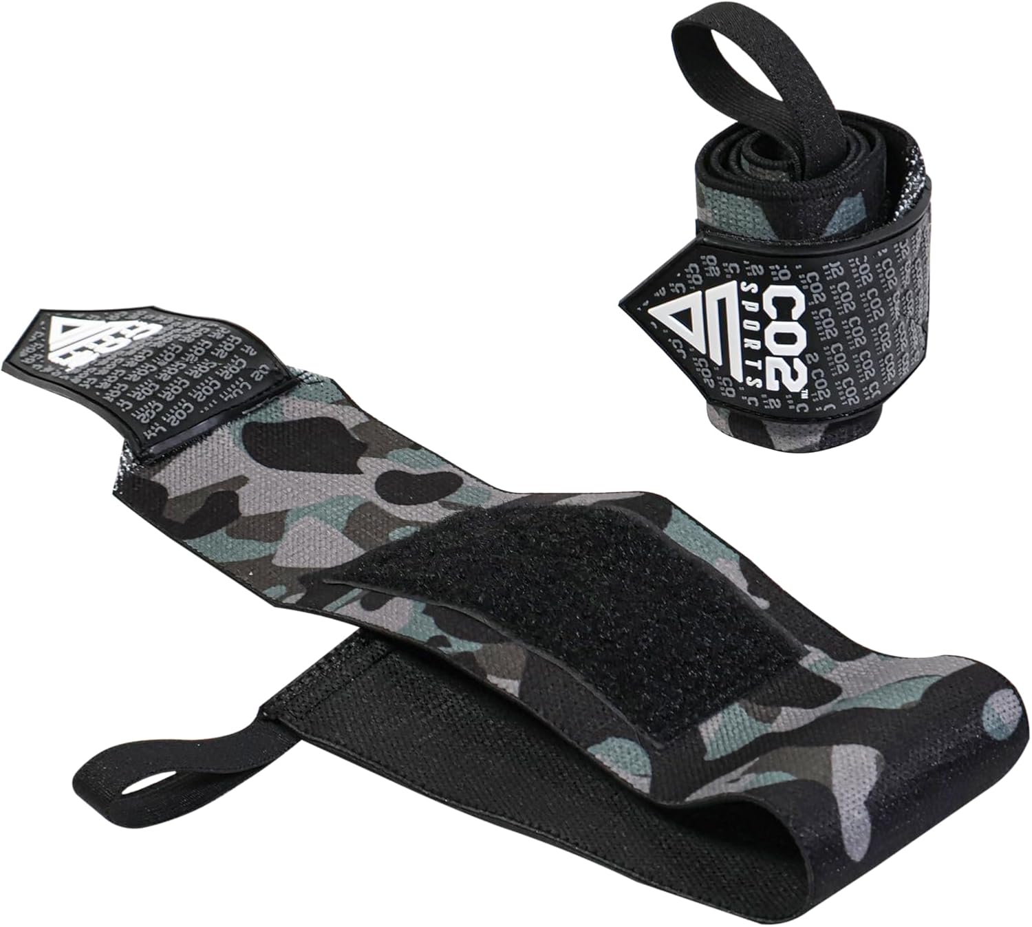 Wrist Wraps for Weightlifting - 18” Premium Wrist Wraps for Weightlifting with Thumb Loop, Gym Wrist Wraps for Curls, Dips, Bench, Powerlifting & Training