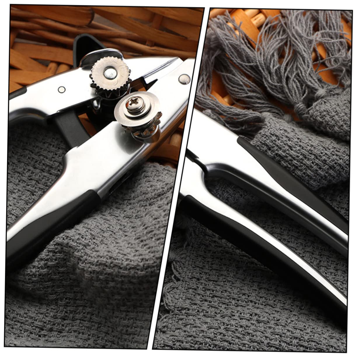 Cabilock Multifunction Can Opener Bottle Opener Manual Lid Cutter for All Types of Cans and Beer Bottles for Parties Restaurants and Home Use