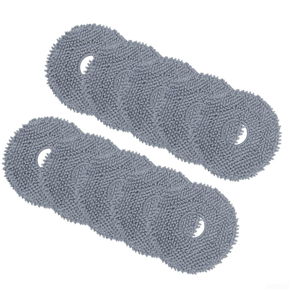 RiseNova Microfiber Mop Pads for Tapo RVA310 and RV50 Pro for omni, Reusable Replacement Cloths for Hard Floors, Wood, for tile and Laminate Cleaning(Annual Sets)