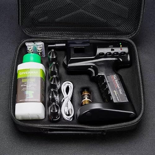 Miniatura 5 de Aroma Blaster, infusor de humo de cóctel, pistola portátil de mano para fumar en frío, ahumador eléctrico, aroma líquido de 5 sabores y comestible,