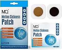 Vista 1 de Parches para mareo por movimiento, paquete de 20 unidades, paquetes de viaje incluidos, aptos para viajes, parche de movimiento fácil de usar