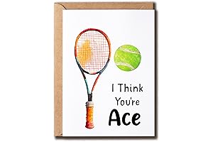 Fun Sport-themed Birthday Card - I Think You Are Ace Card