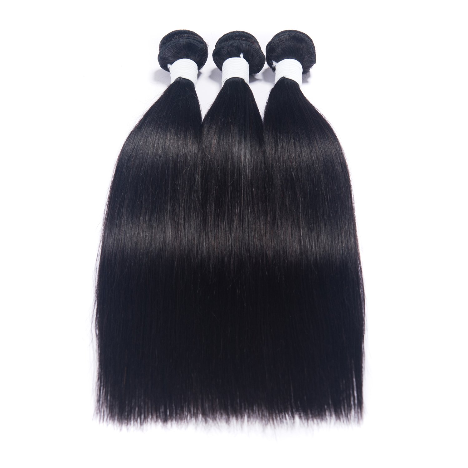 3A 10"~30" Brazilian Virgin Hair Straight, Human Hair Weaves Bundles Wefts Extensions 3 Bundles (12 12 12)