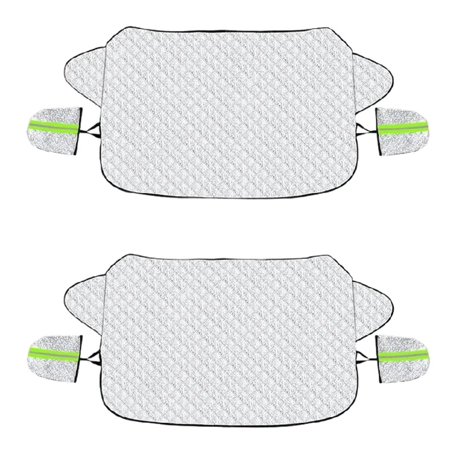 Copertura Parabrezza per Neve E Ghiaccio Parabrezza Invernale per Auto, Paraneve, Parasole, Protezione per Parabrezza Anteriore(2pcs)